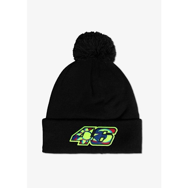 New Era VR46 GRAPHIC OVERLAY CUFF Beanie Svart Unik storlek