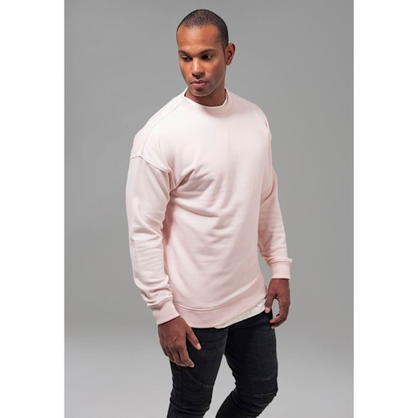 T-shirt - Urban Classic - Sweat - Grå - Lange ærmer - Klassisk krave grå XXL