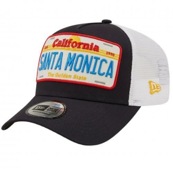Trucker cap - NEW ERA - Santa Monica - sort og blå - begrænset udgave 2022 - justerbar svart och blått