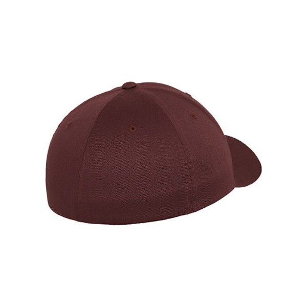 Keps - Flexfit - Ullkammad - Mörkbrun - Unisex - Sportkläder mörkbrun S / M