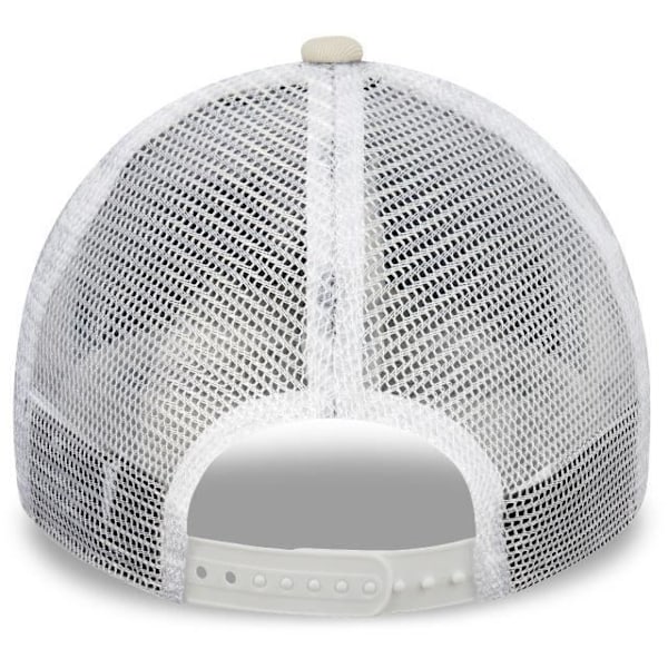 Keps - New Era - Yankees A Frame Trucker - Beige - Bomull - Justerbar beige, greige, vit