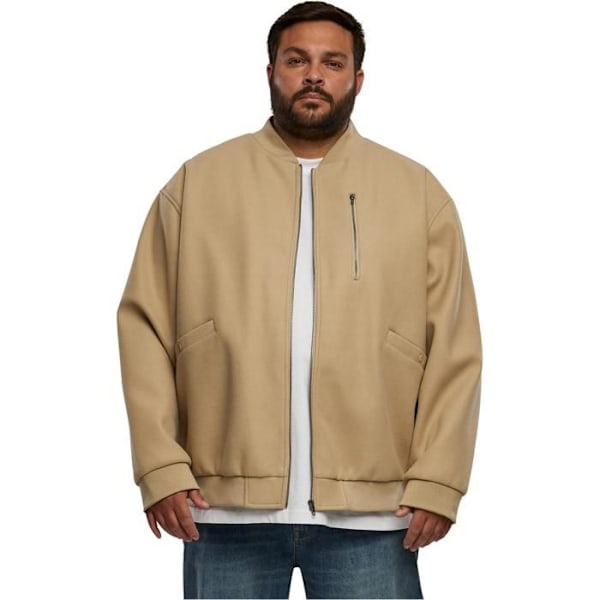 Blouson - Urban Classics - Bombardier - Polyester 100% - Oversize pasform - Lynlås lommer våtsand S