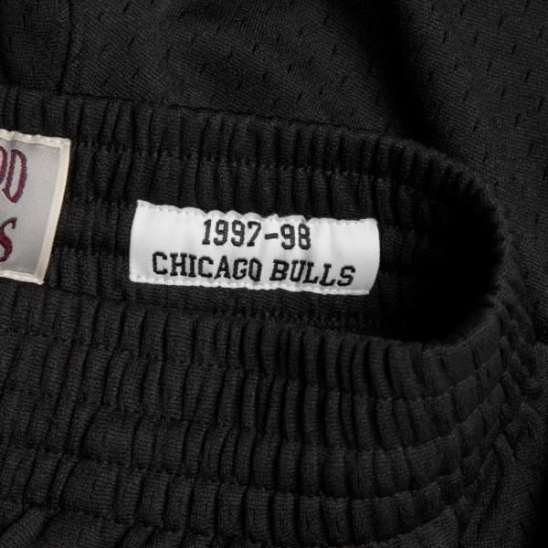 Chicago Bulls 1997-98 Mitchell NBA Shorts &amp; Ness Swingman Svart för män Flerfärgad M