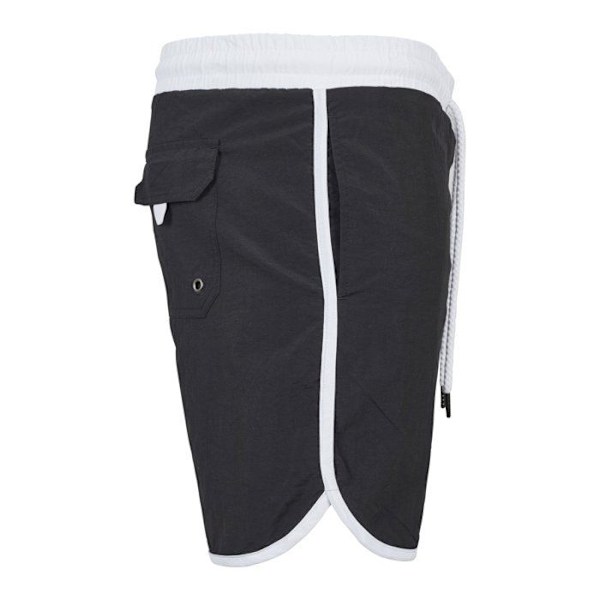 Urban Classics - RETRO Badebuks Svart XL