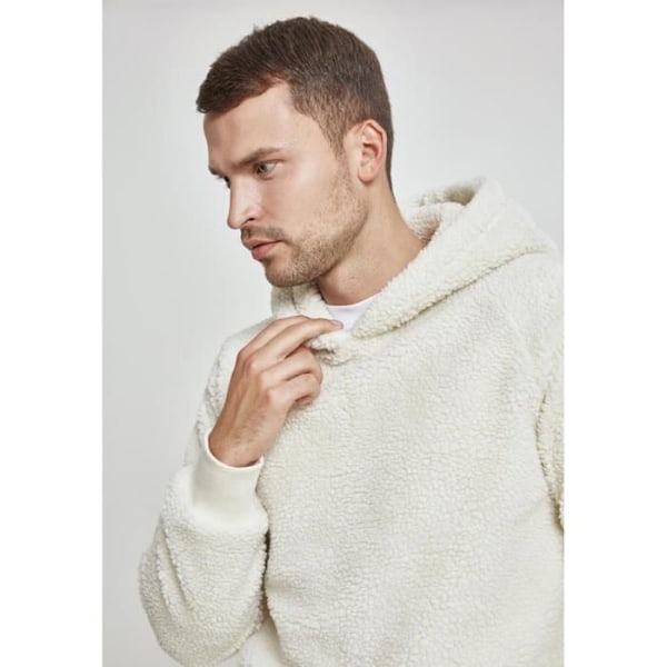 Sweatshirt - Urban Classic - Sherpa - Lys beige - Lange ærmer - 100% Polyester lyse beige S