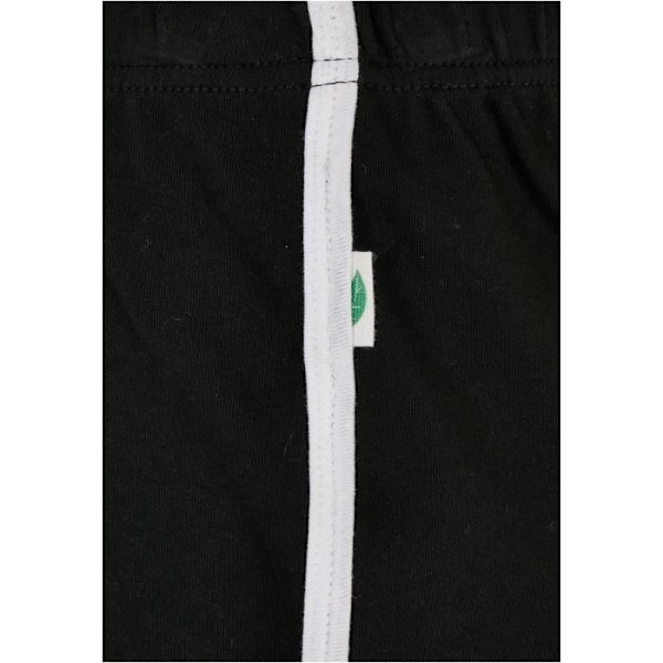 Bukser - Urban Classics - Interlock Retro - Økologisk bomuld - Sort - Komfortable og sexede svart vit XXXXXL