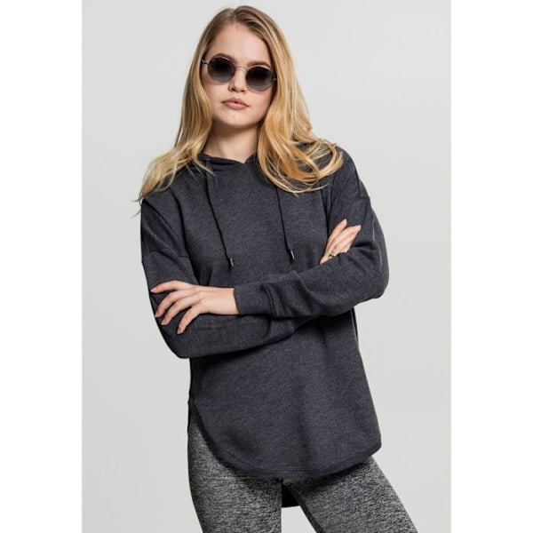 Huppari - Urban Classics - Ylisuuri - Tummanharmaa - 60% Puuvilla - 40% Polyesteri mörkbrun XS