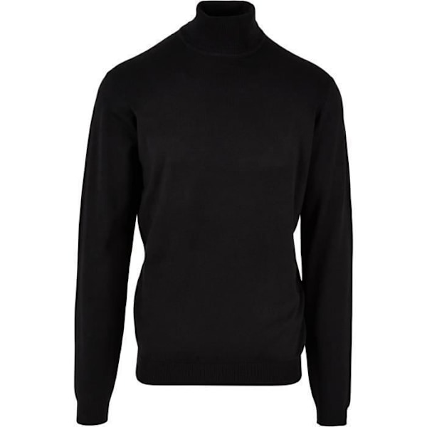 Pull col roulé - Urban Classics - Svart - Viskos och Nylon - Bekväm passform - För män Svart S