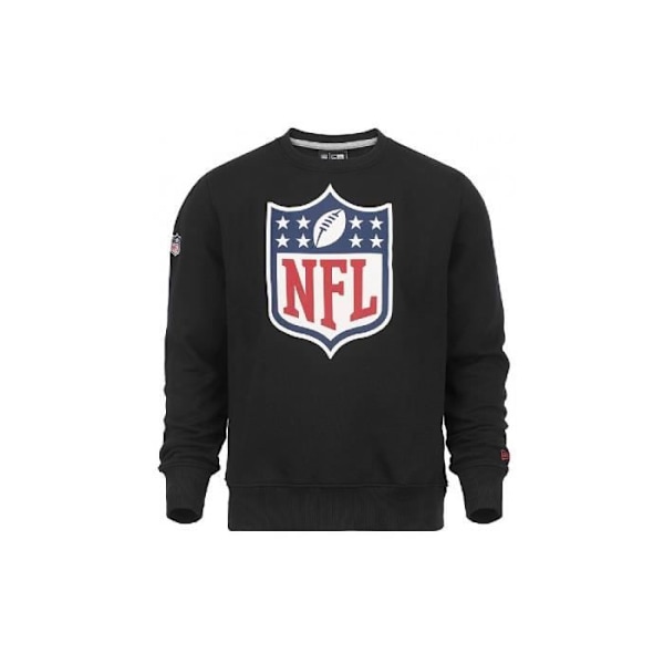 Sweatshirt - New Era - NFL Big Logo - Grå - 80% bomuld - Lange ærmer Svart M