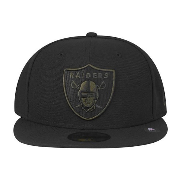 Säädettävä 59FIFTY - New Era - Las Vegas Raiders - Musta maastokuvio - 100% Polyesteri - Urheiluasusteet Svart