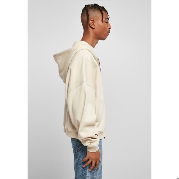 Huppari - Urban Classics - 90-luvun - Beige - Pitkät hihat - Kengurupockets äggskal M
