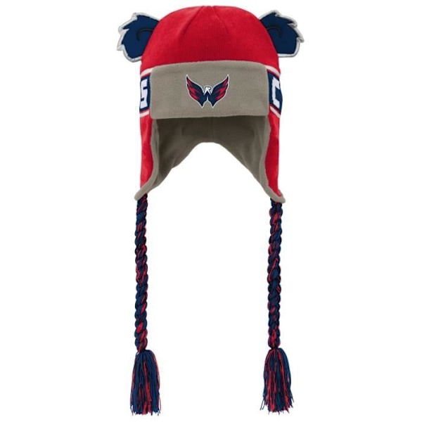 NHL TROOPER EARS Vinterhue Washington Capitals - Outerstuff - Barn - Hvid/Rød/Blå Röd, vit, blå
