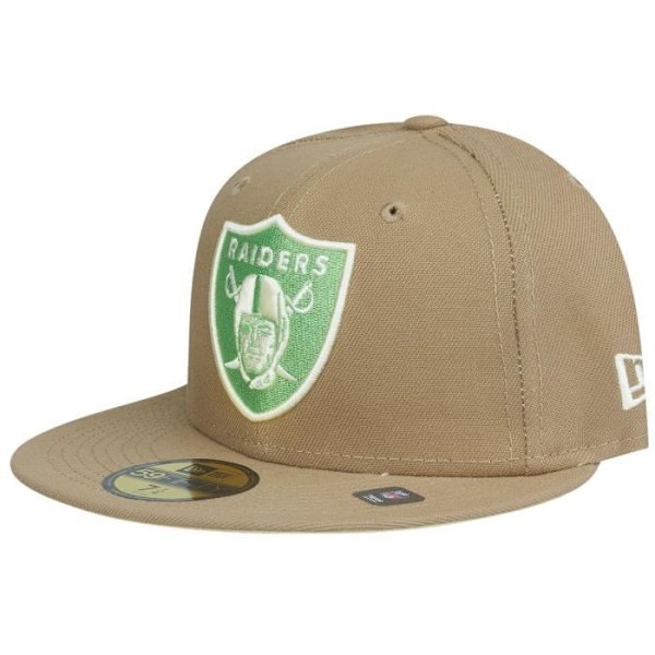 New Era 59Fifty - Las Vegas Raiders - Valkoinen ja ruskea - 100% Polyesteri Brun 8