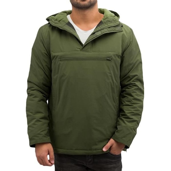 Urban Classics Herr Jackor & kappor / Mellansäsongsjacka Vadderad Pullover Oliv S