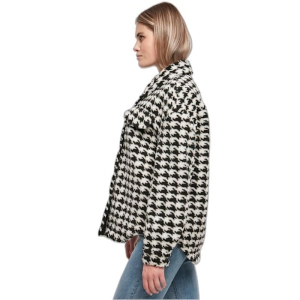 Surchemise i sherpa til kvinder Urban Classics AOP - sort - M