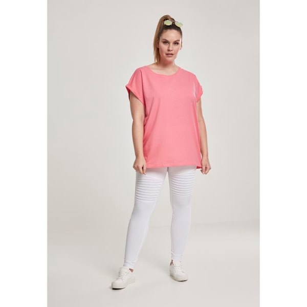 Naisten T-paita Urban Classic pidennetty rosa XL