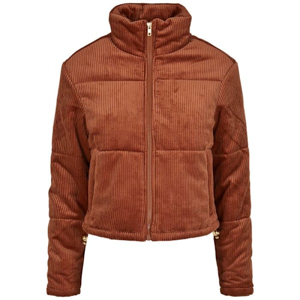 Manchester dunjacka för kvinnor - URBAN CLASSICS - Burgundy - Streetwear - Höst-vinter Bordeaux M