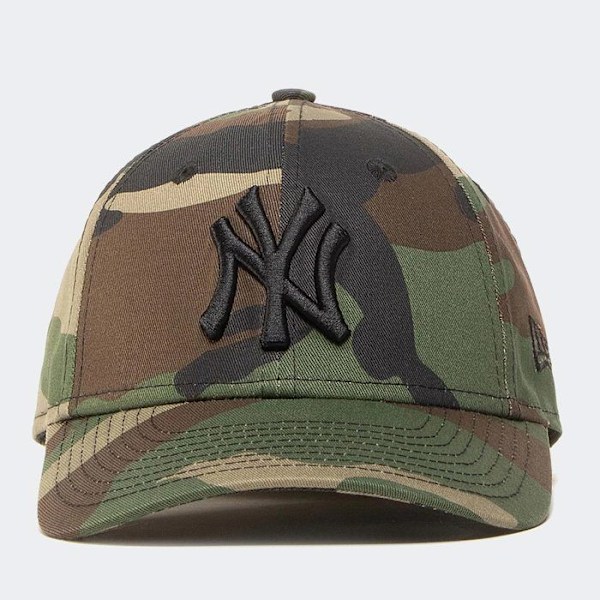 Casquette - NEYY - Kids League Essential 940 - Logo Yankees - Behagelig pasform - Let og åndbar MILITÄR Unik storlek