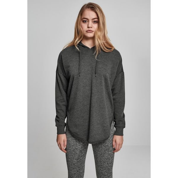 Huppari - Urban Classics - Ylisuuri - Tummanharmaa - 60% Puuvilla - 40% Polyesteri mörkbrun XS
