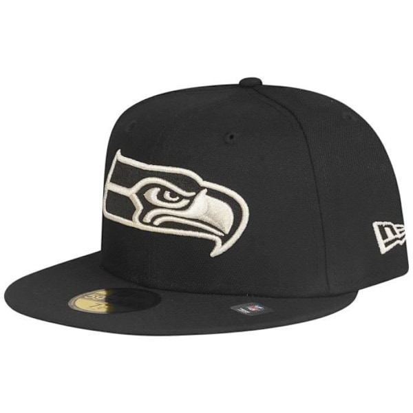 Justerbar cap - New Era - 59Fifty - Seattle Seahawks - Sort - 100% polyester Svart 8
