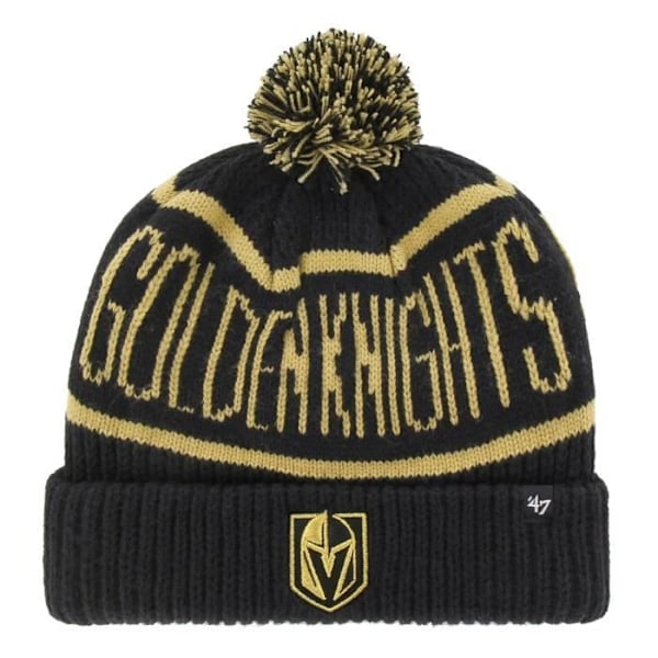 Hue - 47 Brand - CALGARY Vegas Golden Knights - 100% akryl - Vinter - Sort