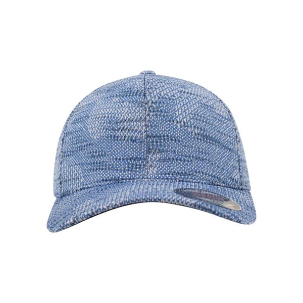Casquette - Flexfit - Jasquard Strik - Blå - Strikket stof - Perfekt pasform Blå S / M
