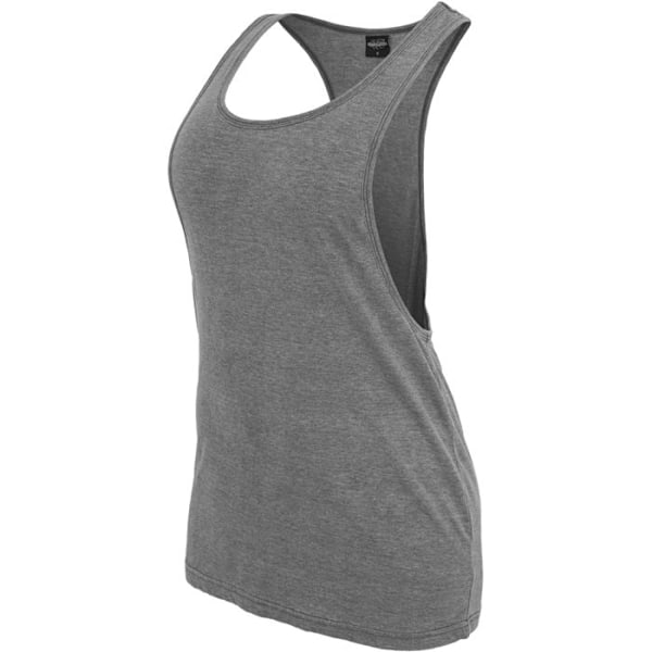 Damebluse - Urban Classics - LOOSE - Mørkegrå - 65% Polyester - 35% Bomuld - M