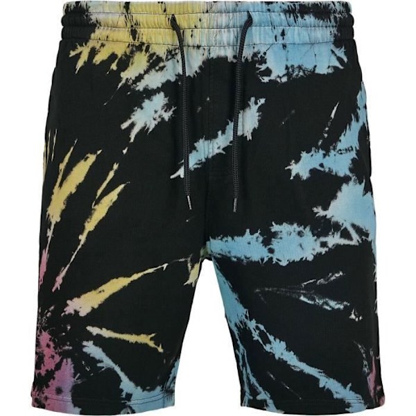 Lyhyt ja hikinauha Tie Dye - Urban Classics - Miehet - Monivärinen - 100% Puuvilla - Mukava Flerfärgad M