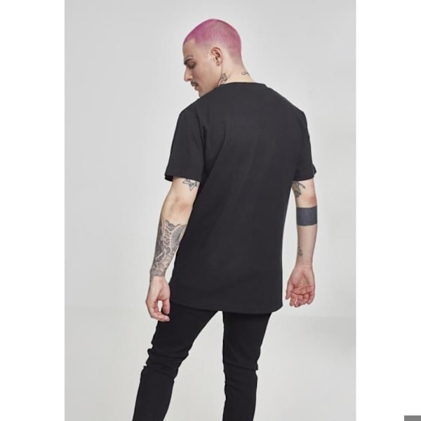 T-shirt Mister Tee mørk bøn svart XS