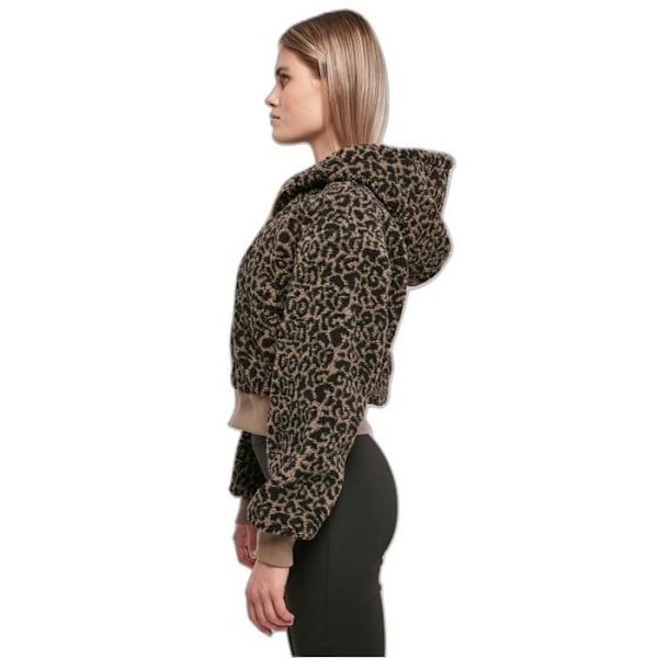 Yleisövaate naisten oversize fleece Urban Classics AOP - monivärinen - XS Flerfärgad S
