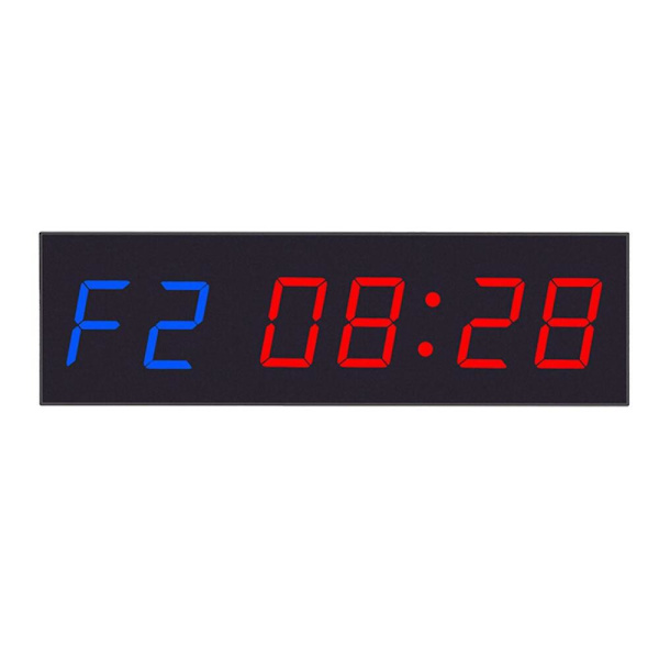 Gym Timer Digital Display för Garage Clock Träningsklocka Nedräkningstimer