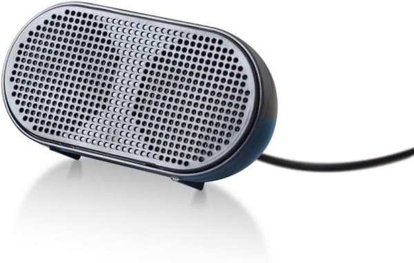 Usb mini högtalare datorhögtalare driven stereo multimediahögtalare för notebook laptop pc(svart)