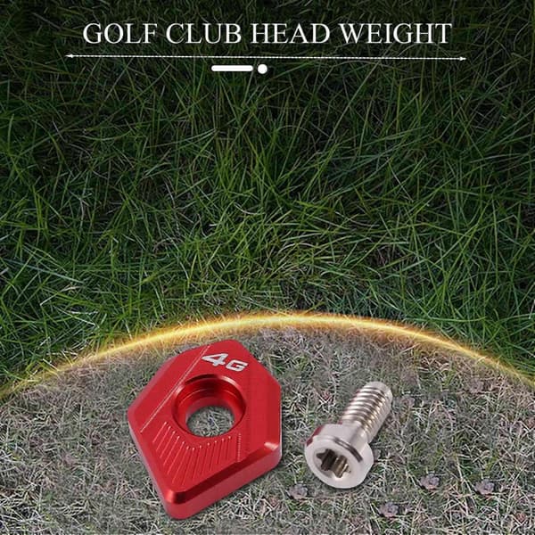 1 st Golfklubbsvikter Kompatibla med Cobra Speedzone Driver Röd, 4G
