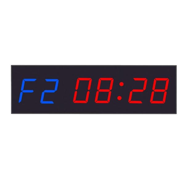 Gym Timer Digital Display för Garage Clock Träningsklocka Nedräkningstimer