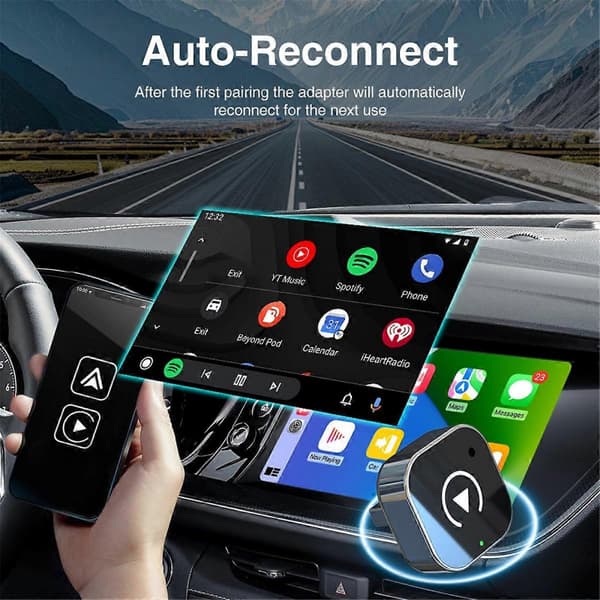 Trådlös Android Auto-adapter för