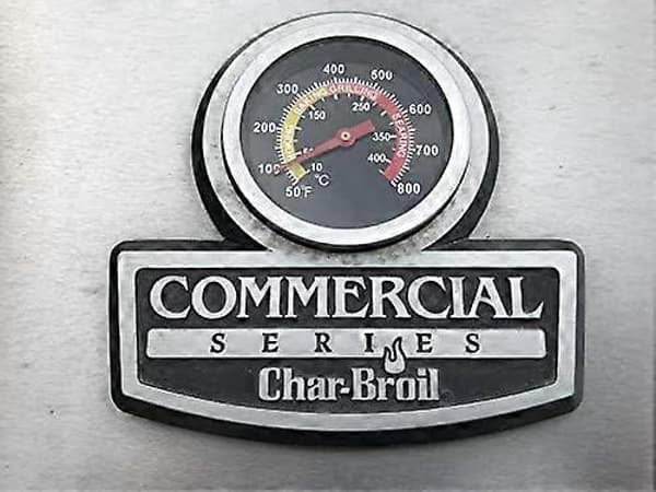 6 cm utomhusgrill röktermometer rostfritt stål, grill rök temperaturmätare, grill reservdelar för grillmatlagning