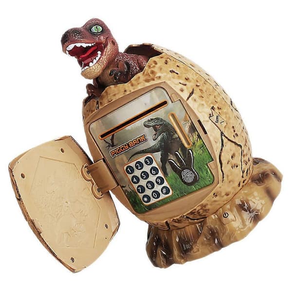 Pengaskåp med dinosauriedesign och förbättrade sekretessfunktioner