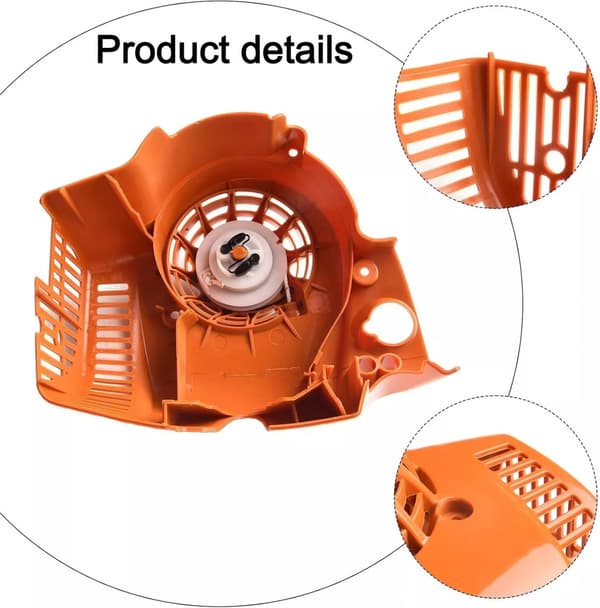 Återspolningsstart kompatibel med gräsklippare Stihl BG86 BG86C BG56 BG56C