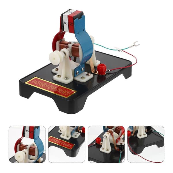 1 Set Elektrisk Motor Modell Mini Motor Modell Fysik Experiment Utrustning