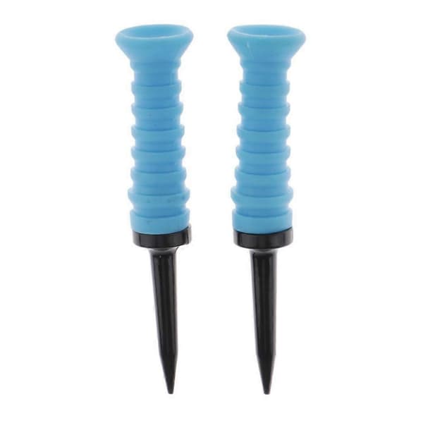 2-pack golf tees i plast för proffs - Golfsport Träning 82 mm - Diverse