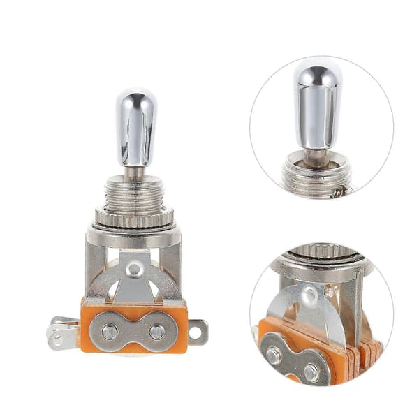 Elektrisk gitarr pickup väljare switch 3-vägs toggle switch metall gitarr toggle switch