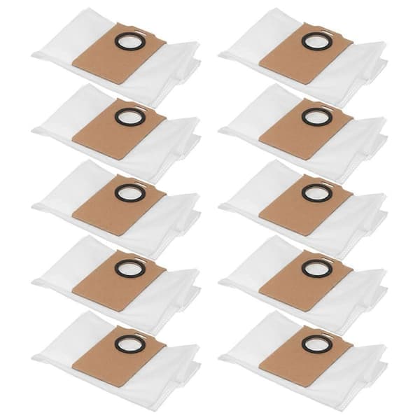 (10 ST) För MONSGA MS1 MAX/ T10 Lite/ M70 Pro/ BPMIO B15 Plus/ L15 Plus Dammsugardelar Dammpåse