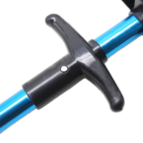 Aluminiumlegering Bärbar T-krok Extractor Fiskkrok Separator 3 # gray+black buckle spring rope