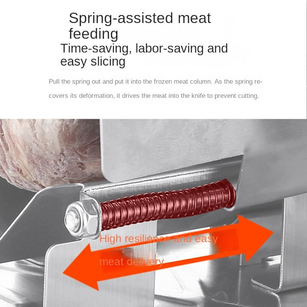 Fårköttsskärare Köttskärare Potatisskärare för kött 430 slicer