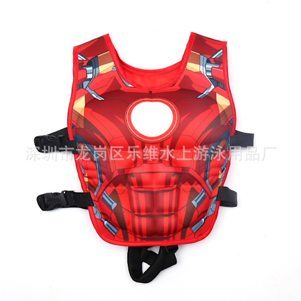 Lasten pelastusliivi kellunta-asu uintiväline Muscle New Iron Man M
