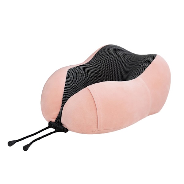 U-formad rör i bomullshals med långsam rebound-minne Spandex Super Soft Pink 28 * 24 * 14