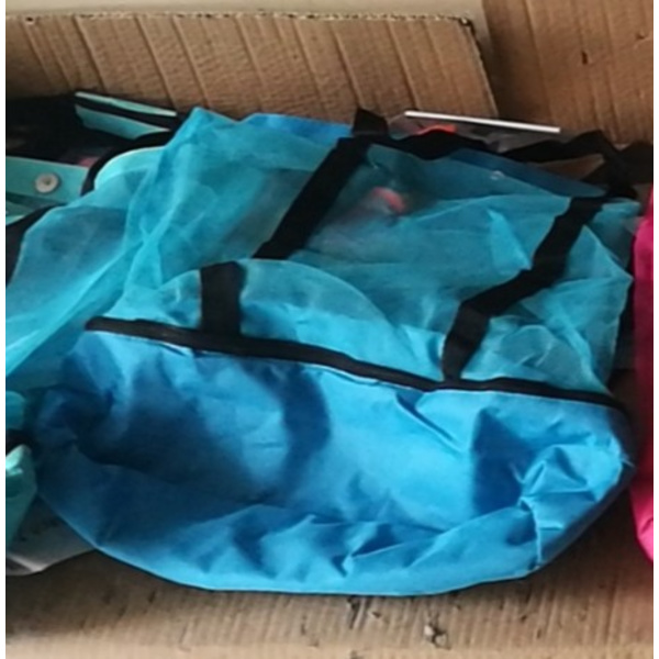 Utomhus dubbelskiktsisolering Beach Net Bag Reseförvaringsväska red
