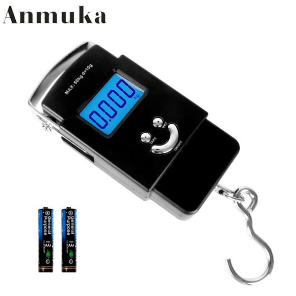 Bakgrundsbelyst LCD-skärm 110lb /50kg Balanced Digital Hook Scale