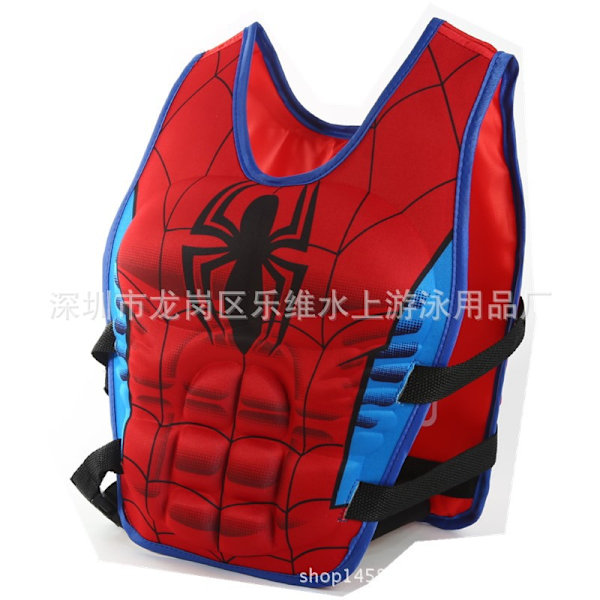 Lasten pelastusliivi kellunta-asu uintiväline Muscle Spider Man M