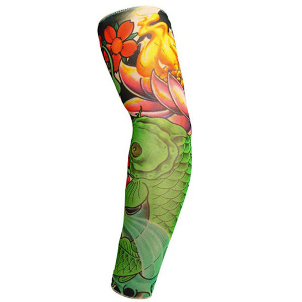 Outdoor Riding Ice Silk Tattoo Arm Sleeve Tatuering Ice Sleeve ts-65 l